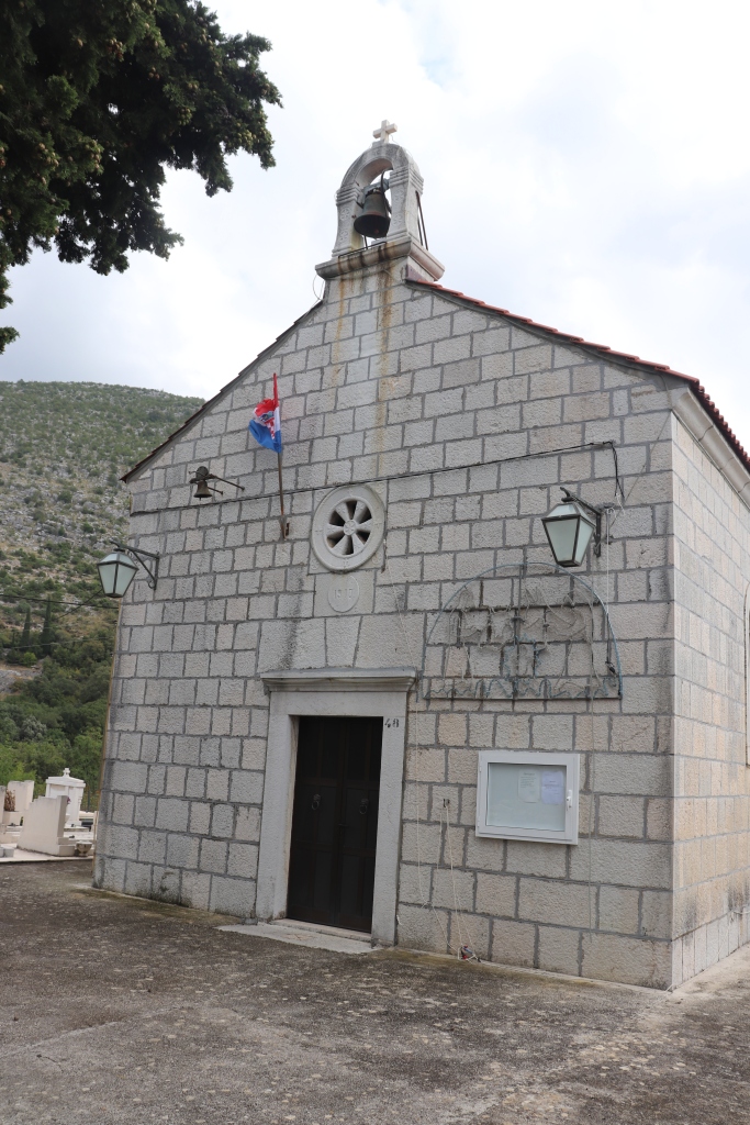 Church in Gromača (photo taken by Mala Matacin)